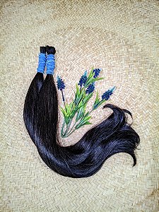 CABELO HUMANO BRASILEIRO LISO 65CM NA LIGA