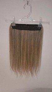 Aplique Tic Tac Loiro Pérolado 90G Cabelo humano Vietnamita