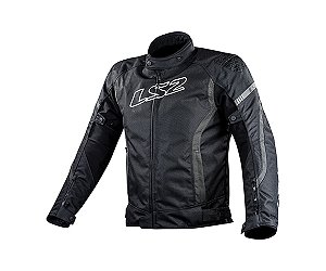 JAQUETA LS2 GATE BLK/GREY