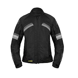 JAQUETA FEMININA ASW 365 AIR PRETA/CINZA