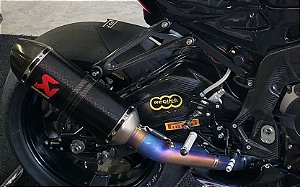 Escape Full Racing Titanio Akrapovic Stock para BMW S1000RR - Novo