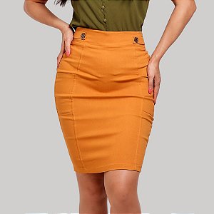 Saia Bengaline Evangélica  Mostarda ref107