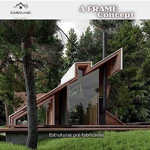 Cabana A FRAME Concept  -  a partir de 50m2