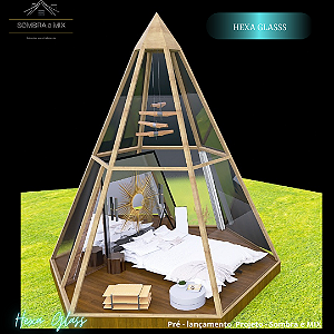 Cabana de Vidro - Noites Observatórias - HEXA GLASS