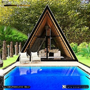 Chalé, Cabana The Best ALPINO FLOREST  56m