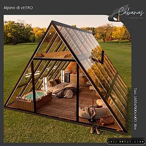 CABANA ALPINA di vETRO 36m