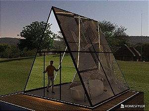 Cabana " Chalé de VIDRO "  LES