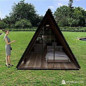 Mine Chalé  ALPINO     - Glamping Tiny House - 12m