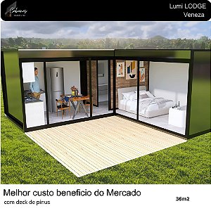 Cabana Modular  Lumi Lodge  Veneza