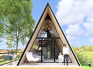 Chalé Alpino LOFT 49m2