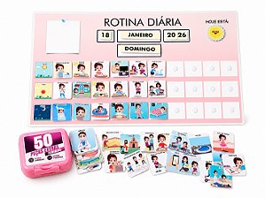 KIT ROTINA DIARIA + KIT 50 PEÇAS MASC OU FEM