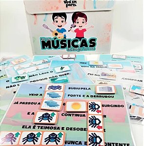 KIT 10 Pranchas de Músicas