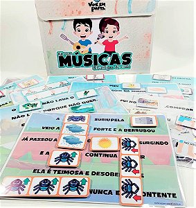 KIT 10 Pranchas de Músicas