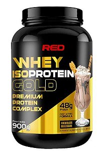 WHEY ISO PROTEIN GOLD 900G - RED SERIES - MERCADÃO DO SUPLEMENTO