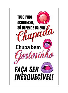 TATUAGEM TEMPORÁRIA OUSADA - 1 CARTELA Nº81