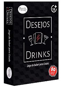 JOGO DESEJOS E DRINKS - DIVERSÃO AO CUBO