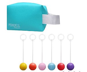 KIT COM 6 BOLINHAS DE POMPOAR - PERIDELL
