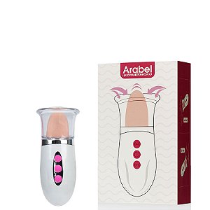 VIBRADOR RECARREGAVEL COM SUCÇÃO E LINGUA ESTIMULADORA - IMPORTADOS
