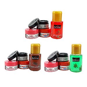 KIT SEDUÇÃO (3 CREMES 3,5g + 1 GEL COMESTIVEL 12ml)