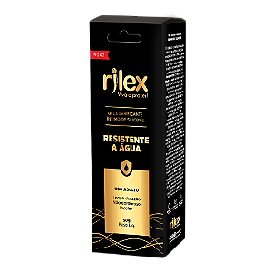 GEL LUBRIFICANTE ÍNTIMO DE SILICONE RESISTENTE A ÁGUA RILEX