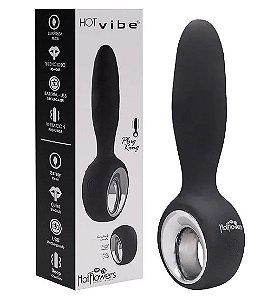 PLUG ANAL - VIBRADOR  HOT VIBE PLUG RING - HOT FLOWERS
