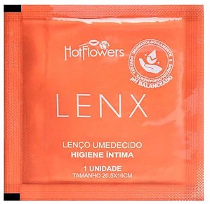 LENX LENÇO UMEDECIDO HIGIENE ÍNTIMA - HOT FLOWERS