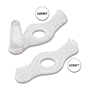 ANEL ESTIMULADOR ANAL E VAGINAL (SEM VIBRO) - HOT FLOWERS