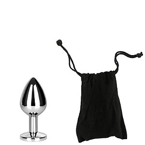 PLUG ANAL COM JOIA EM ALUMINIO - IMPORTADOS