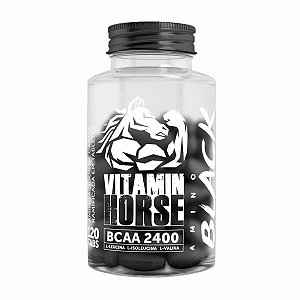 Bcaa 2400 Amino Black 120caps - Vitamin Horse