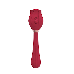 TULIPA - Sugador de Clitóris e Ponto G Com Cabo Penetrável