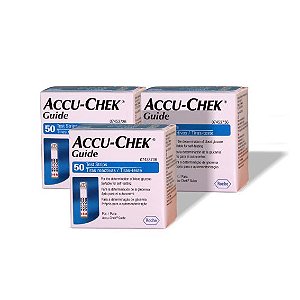 PROMOÇÃO ACCU-CHEK GUIDE PACK 3X50TIRAS