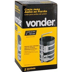 CINTA COMPRESSORA ANEL PISTAO 6" VONDER 1832