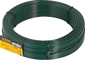ARAME 18 REVESTIDO VERDE VONDER KG