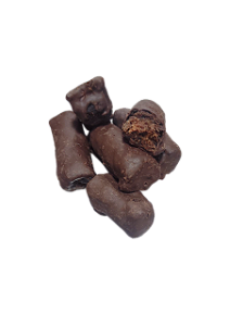 Bombom de Banana com Chocolate (Zero Açúcar, Zero Lactose)