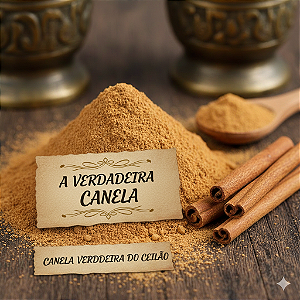 Canela do Ceilão em Pó
