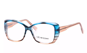 Armação de Óculos de Grau Detroit Feminino EVELYN 743 48-16 135