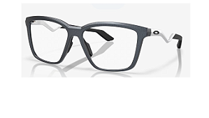 Armação de Óculos de Grau Oakley Unissex 141 OX8191-0457 MATTE BLUE STEEL 57-15