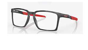Armação de Óculos de Grau Oakley Unissex 136 SATIN BLACK OX8055-0456 56-17 EXCHANGE