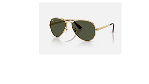 Óculos Solar Ray Ban Unissex RB3925 AVIATOR MAX 001/31 62-16 145 3N