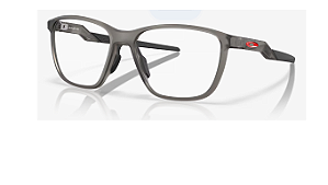 Armação de Óculos de Grau Oakley Unissex 139 OX8186-0256 SATIN GREY SMOKE 56-16 FUTURITY RS