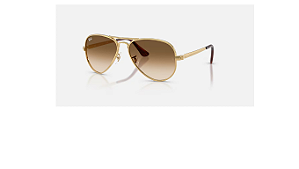Óculos de Sol Ray-Ban Unissex RB 3925 AVIATOR MAX 001/51 58-16 145 2N