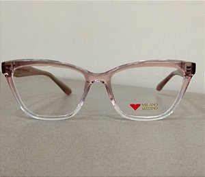 Armação de Óculos de Grau Milano Vizzano Feminino OURO 269/RX AV234 53-18 145