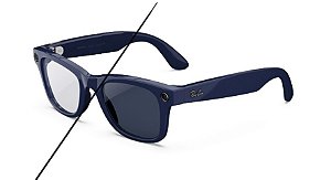 Óculos Ray-Ban Meta Unissex Wayfarer RW4012 - Transitions Sapphire 53-155 3F