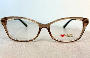 Armação de Óculos de Grau Milano Vizzano Feminino OURO 276/RX AV123 52-15 144