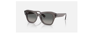 Óculos Solar Ray-Ban Unissex RB2186 STATE STREET 1369/71 49-20 145 3N