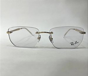 Armação de Óculos de Grau Ray Ban Unissex RX 3768V 2500 56-17 145