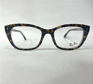 Armação de Óculos de Grau Ray Ban Feminino RX 5433 5082 52-19 140