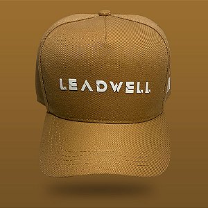 Boné Leadwell Snapback - Brown and White