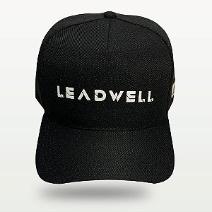 Boné Leadwell Snapback - Black and White