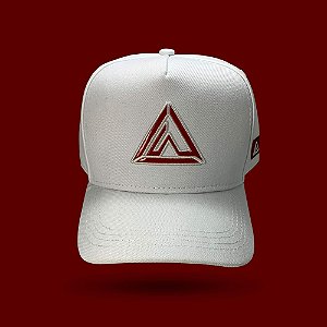 Boné White Leadwell Wirth Red Detail - Strapback